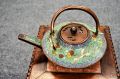 Chinese Clossonie tea pot Thumbnail 2