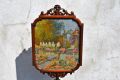 Victorian walnut pole screen Thumbnail 2