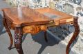 Victorian burr walnut  tea table Thumbnail 3