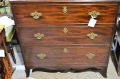 Georgian mahogany chest of drawers Thumbnail 2