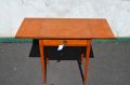 Edwardian satinwood drop leaf table Thumbnail 4
