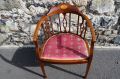 Edwardian mahogany chair Thumbnail 2