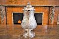 Georgian silver plated water jug/ pot Thumbnail 2