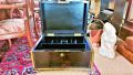 Victorian rosewood & brass bound box  Thumbnail 3