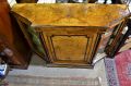 Victorian burr walnut credenza cabinet Thumbnail 3