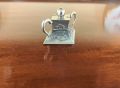 Chinese silver mustard pot Thumbnail 3