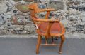 Oak desk chair Thumbnail 3
