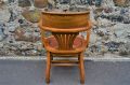 Oak desk chair Thumbnail 4
