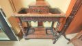 Victorian Carved oak hall stand Thumbnail 3