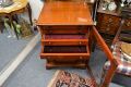 19th century mahogany collectors cabinet Thumbnail 3