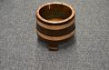 Oak & brass bound small planter Thumbnail 2