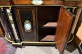 Victorian ebony & gilt credenza Thumbnail 4