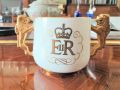 1953 coronation of queen elizabeth II paragon china cup Thumbnail 2