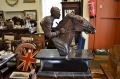 Bronze horse & jockey on marble plinth (modern) Thumbnail 2