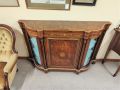 Victorian burr-walnut credenza with gilt mounts Thumbnail 4