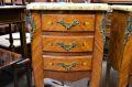 Pair of french marble top pedestals  Thumbnail 2