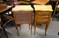 Pair of french marble top pedestals  Thumbnail 3