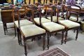 Set of 19th century mahogany chairs Thumbnail 3