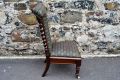 Victorian mahogany prayer chair Thumbnail 2