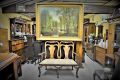 Irish style walnut settee Thumbnail 2