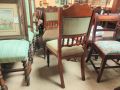 Set six victorian mahogany chairs Thumbnail 4