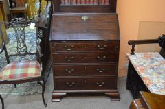 Georgian mahogany bureau  Thumbnail 3