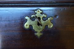 Georgian mahogany bureau  Thumbnail 3