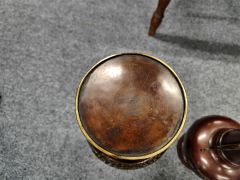 Pair of japanese bronze vases Thumbnail 3