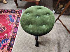 Victorian mahogany adjustable stool  Thumbnail 2