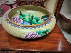 Chinese  Cloisonné bowl Thumbnail 2