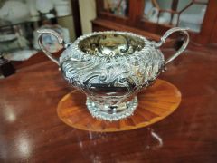 Four piece plated tea set Thumbnail 4
