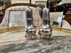 Pair of silver castors Thumbnail 3