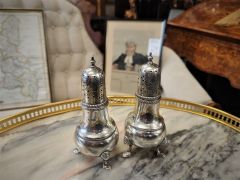 Pair of silver castors Thumbnail 3