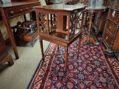 Mahogany revolving bookcase Thumbnail 2