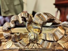 Victorian gilt framed / mirror fire screen Thumbnail 3