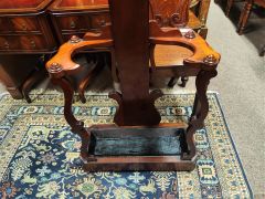 Victorian mahogany hall stand Thumbnail 2