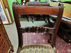 Georgian mahogany chair Thumbnail 2