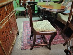 Georgian mahogany chair Thumbnail 3