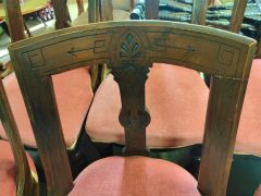 Set of six mahogany chairs Thumbnail 3