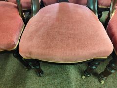 Set of six mahogany chairs Thumbnail 4