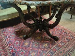 Victorian burr-walnut table Thumbnail 3