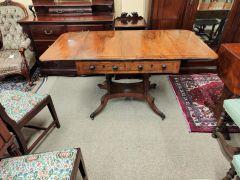 Regency mahogany sofa table Thumbnail 4