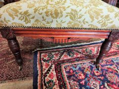 Victorian mahogany armchair Thumbnail 3
