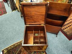 Georgian mahogany cellarette box Thumbnail 3
