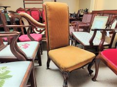 Victorian mahogany chair Thumbnail 2