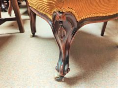 Victorian mahogany chair Thumbnail 4