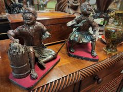 Pair of chinese bronzes Thumbnail 2