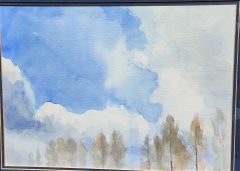 Framed watercolour by tom carr Thumbnail 2