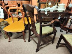 Mahogany armchair Thumbnail 4
