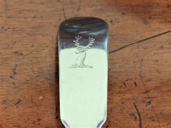 George III irish silver strainer spoon Thumbnail 4